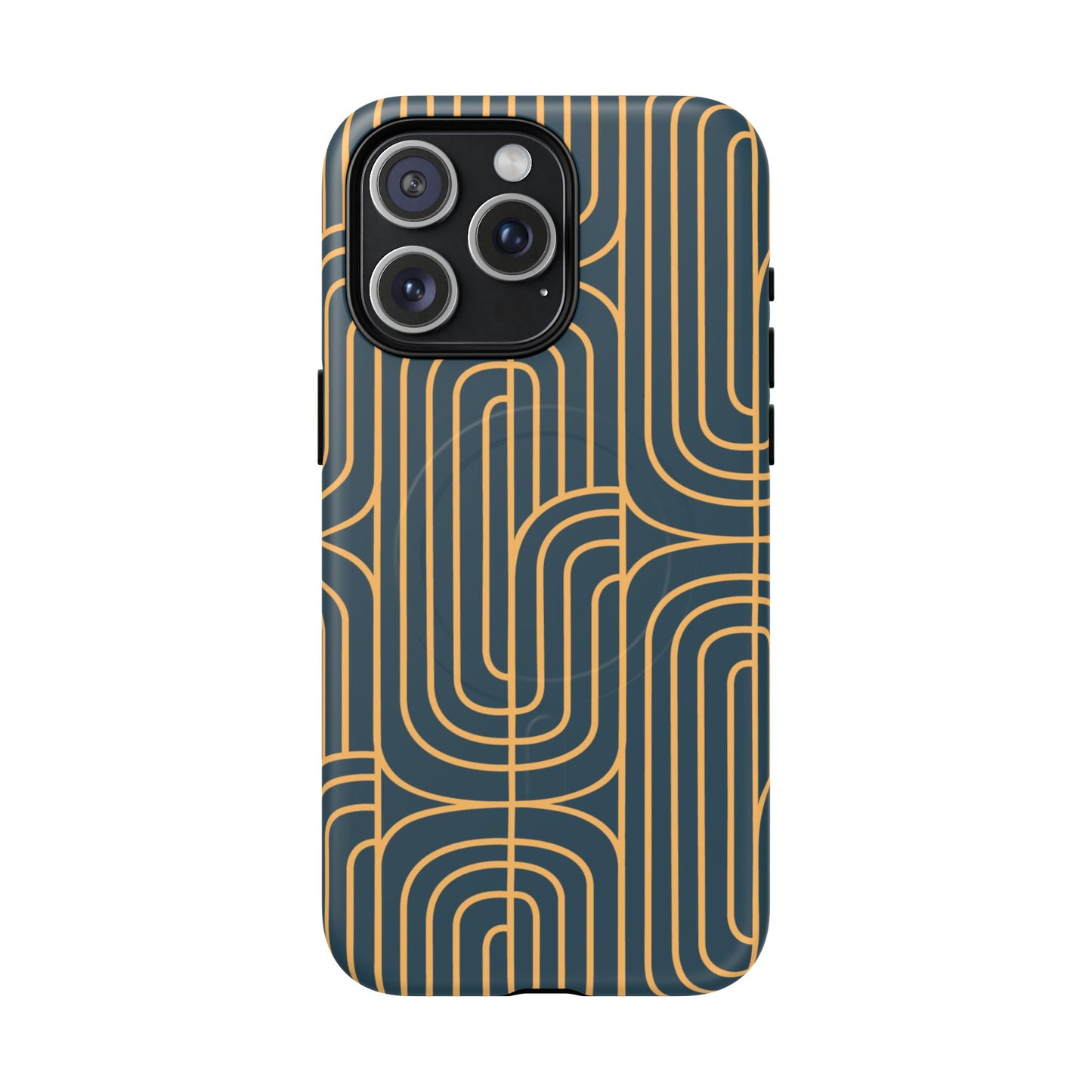 Gold On Teal | MagSafe Tough