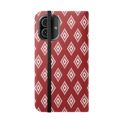 Ruby Ikat | Flip