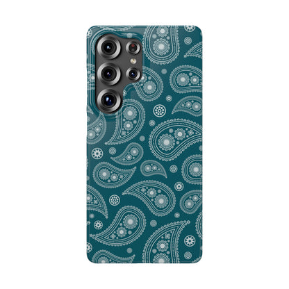 Teal Paisley | Snap