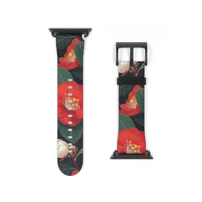 Midnight Camellia | Apple Watch Band