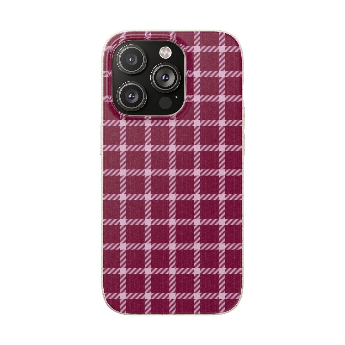 Mulberry Plaid | Biodegradable