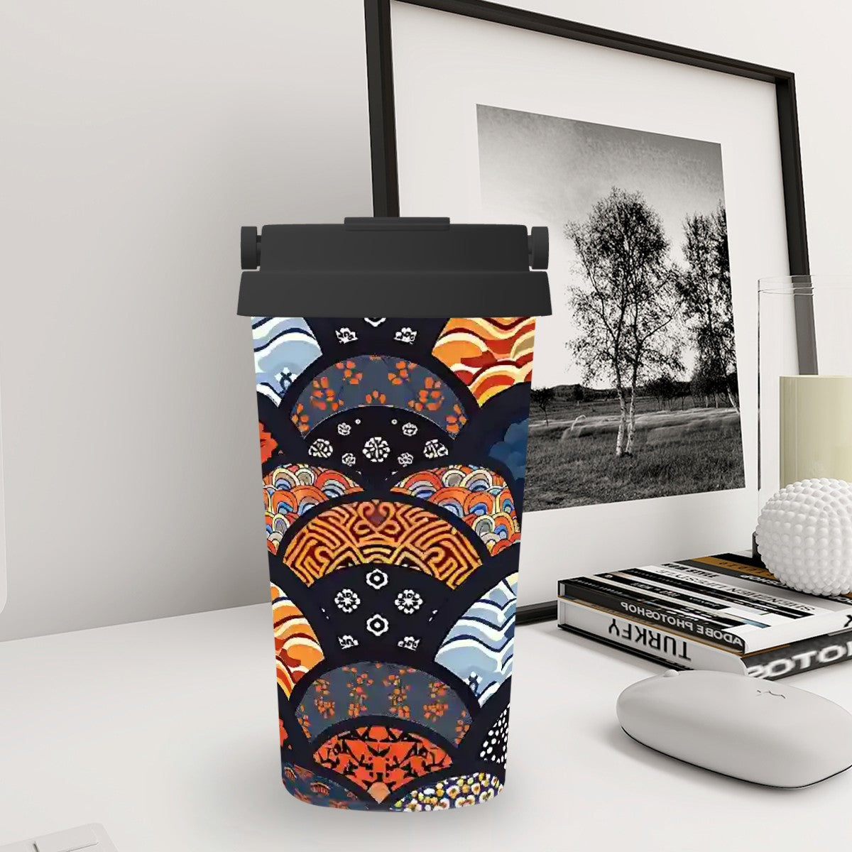 Kimono Wave | Insulated Travel Mug