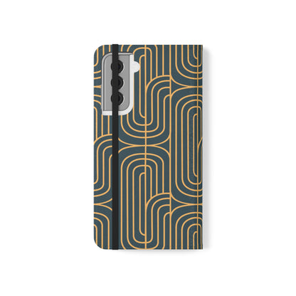 Gold on Teal | Flip