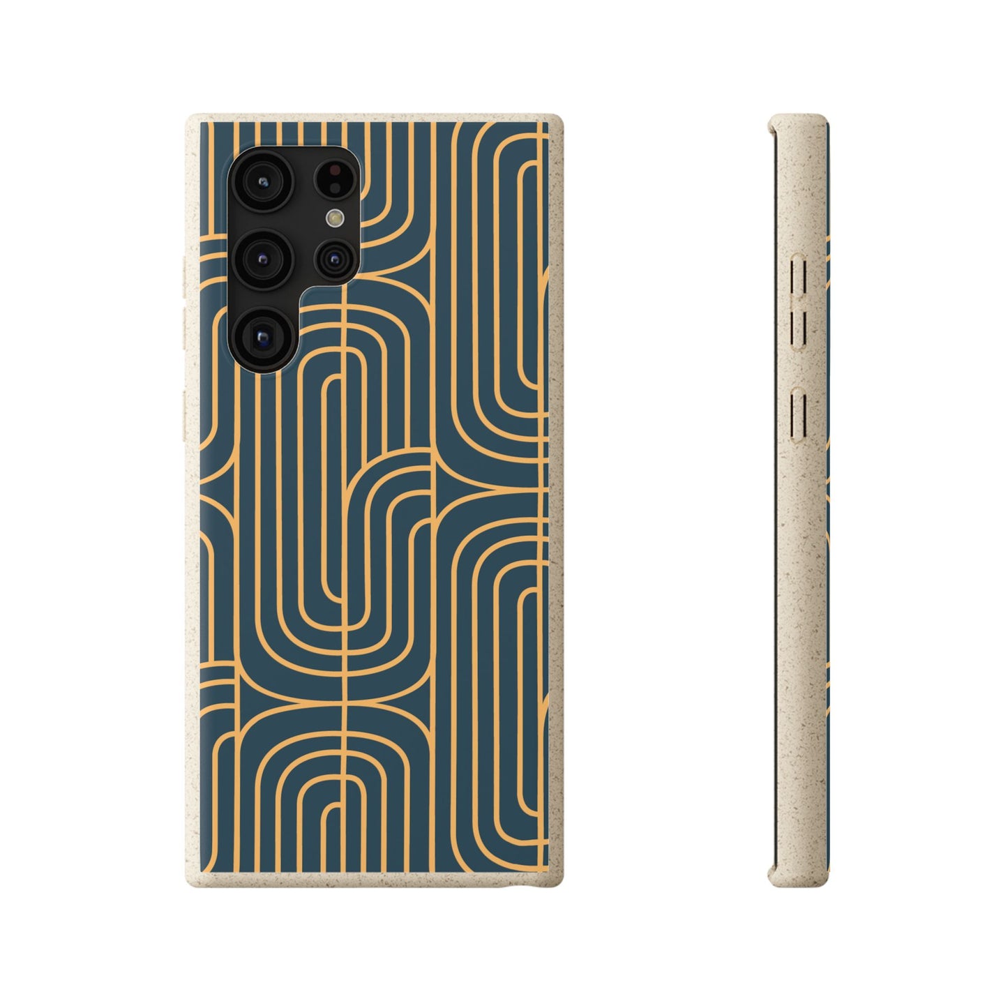 Gold on Teal | Biodegradable