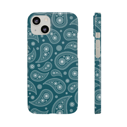 Teal Paisley | Snap
