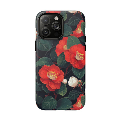 Midnight Camellia | MagSafe Tough