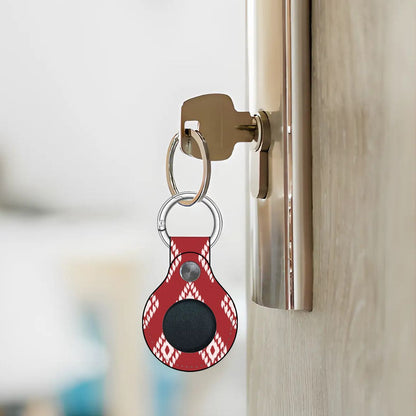 Ruby Ikat | Airtag Holder