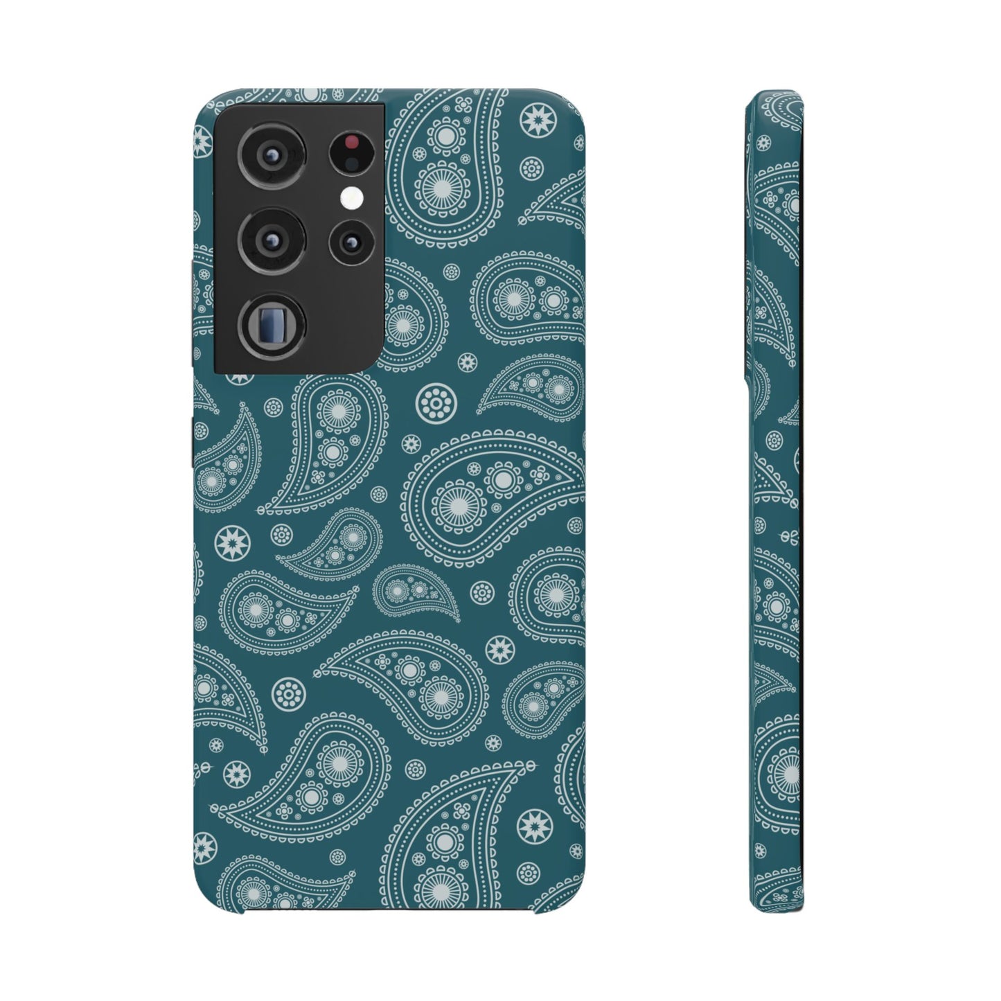 Teal Paisley | Snap