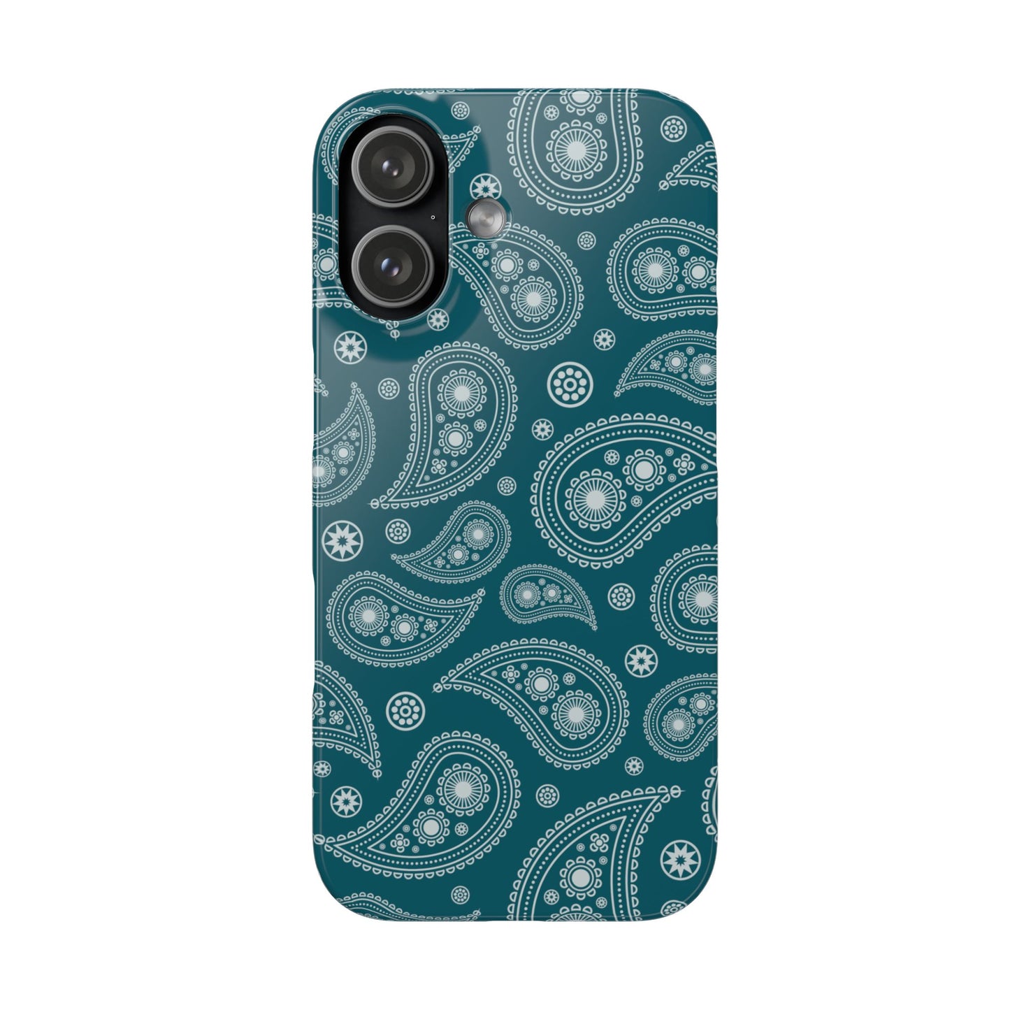Teal Paisley | Snap