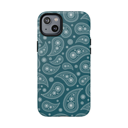 Teal Paisley | MagSafe Tough