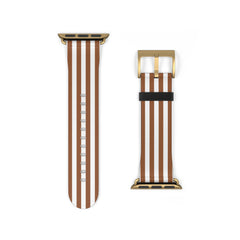 Toffee Stripe | Apple Watch Band