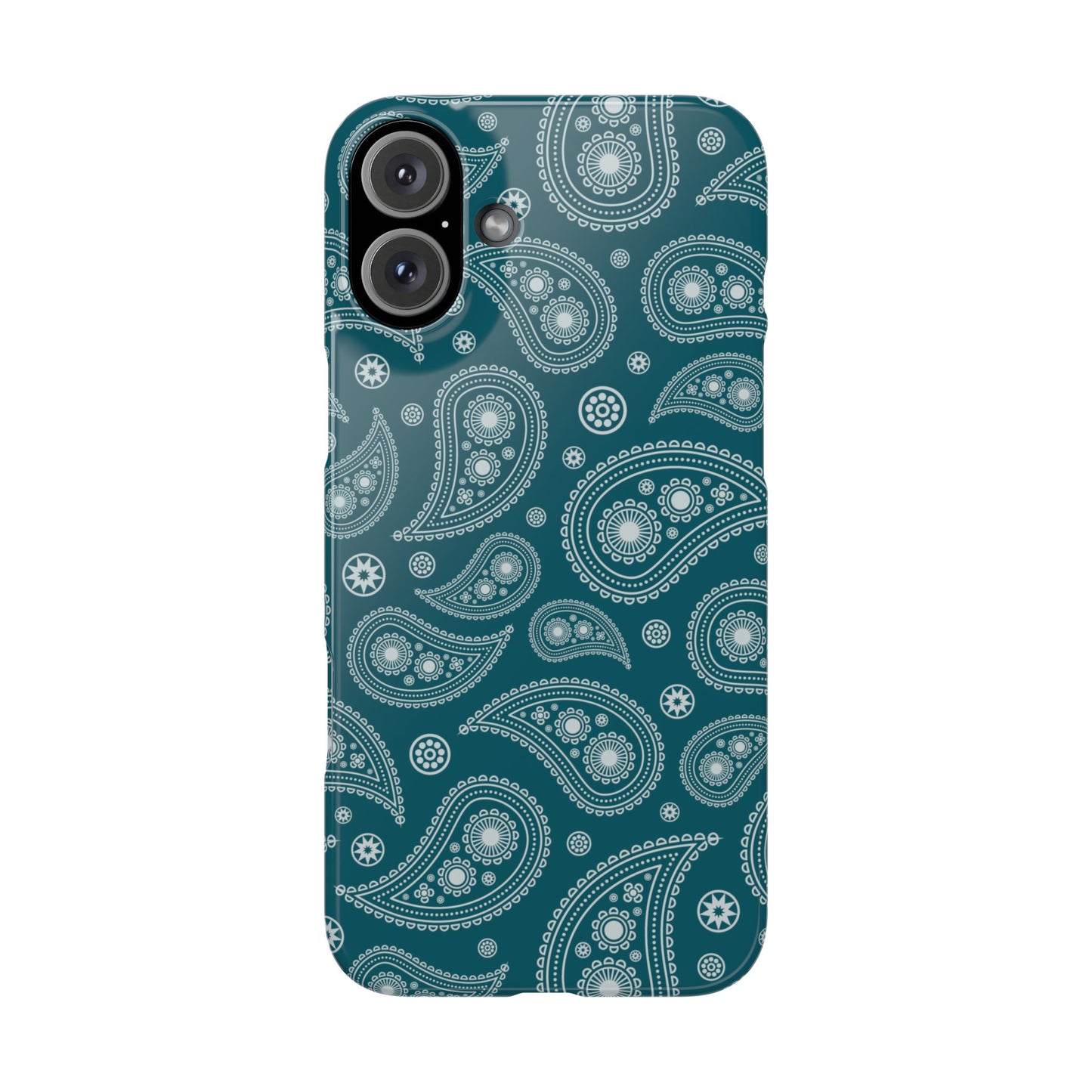 Teal Paisley | Snap