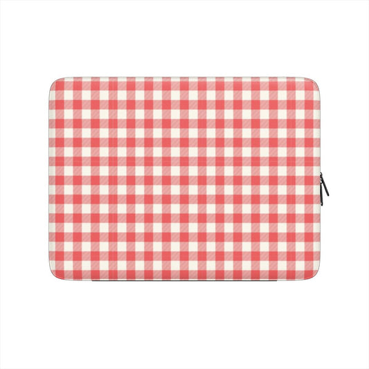 Red Gingham | Premium Laptop Sleeve