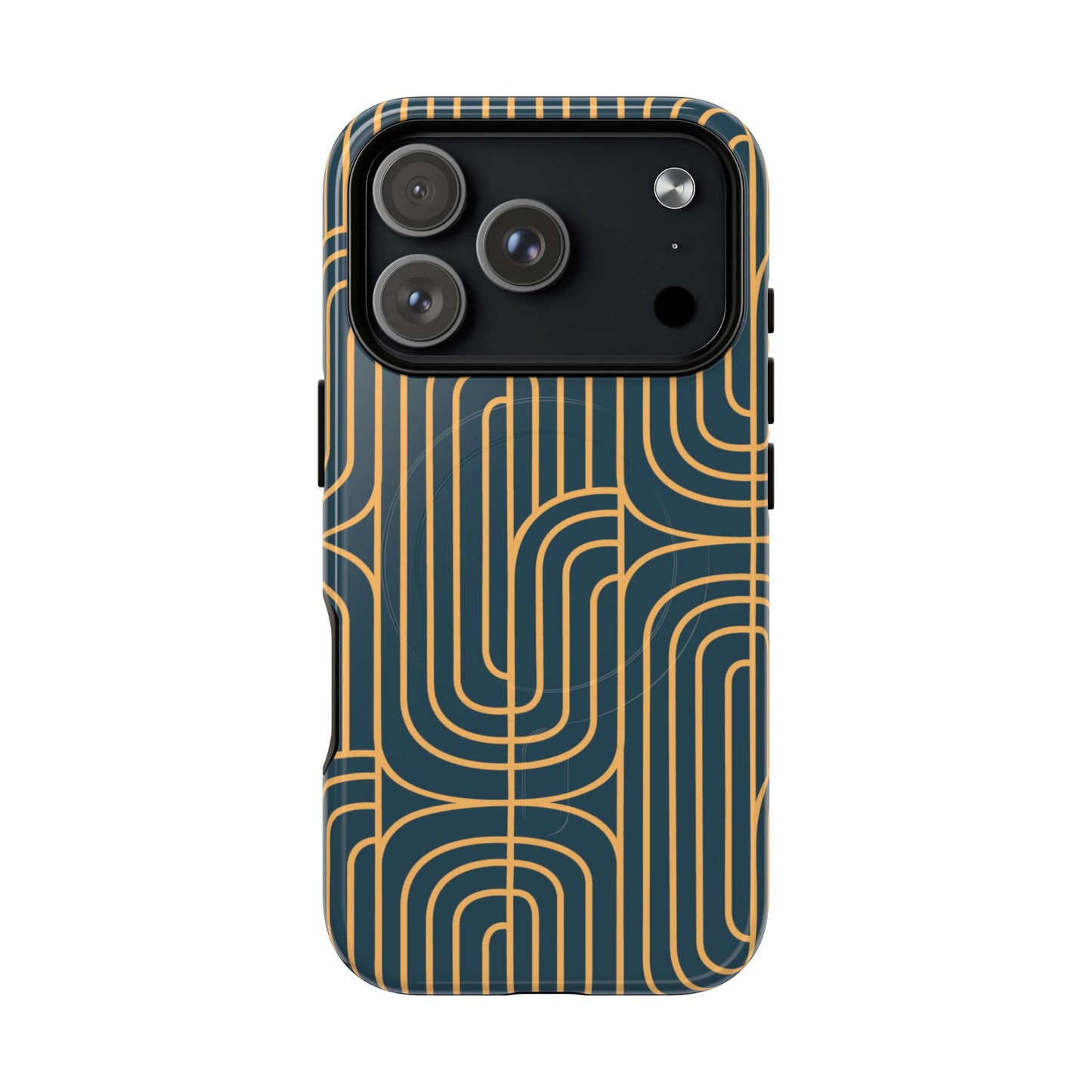 Gold On Teal | MagSafe Tough