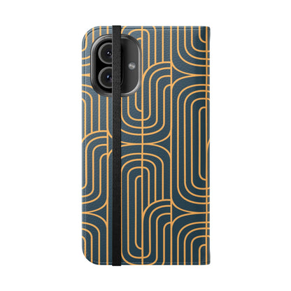 Gold on Teal | Flip