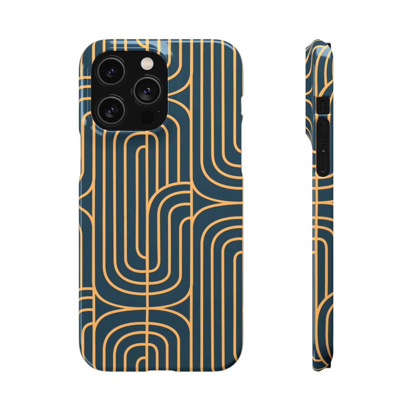 Gold On Teal | Snap