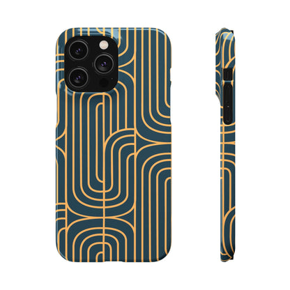 Gold On Teal | Snap