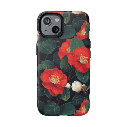 Midnight Camellia | MagSafe Tough