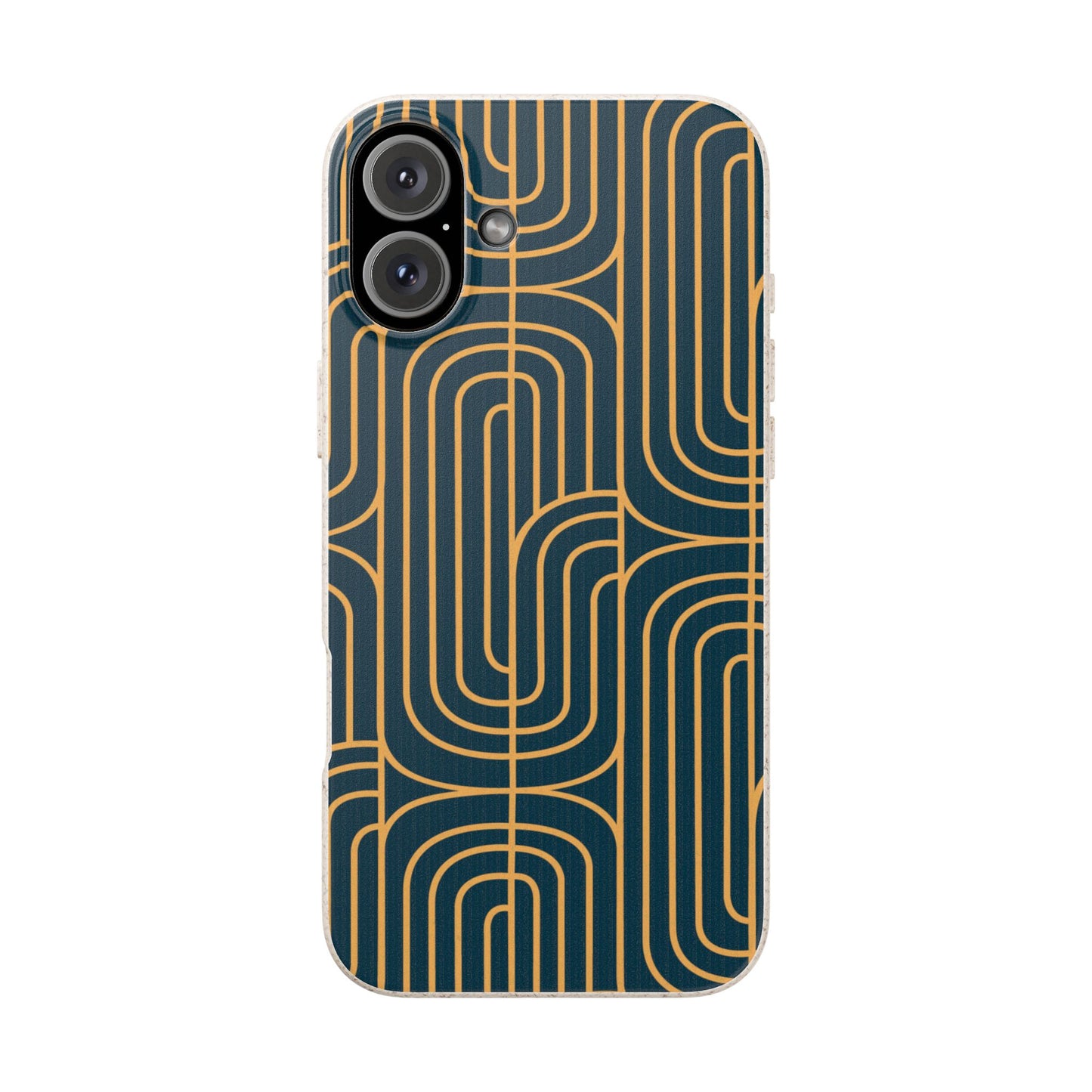 Gold on Teal | Biodegradable