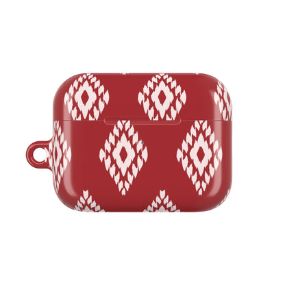 Ruby Ikat | Apple Airpods Case