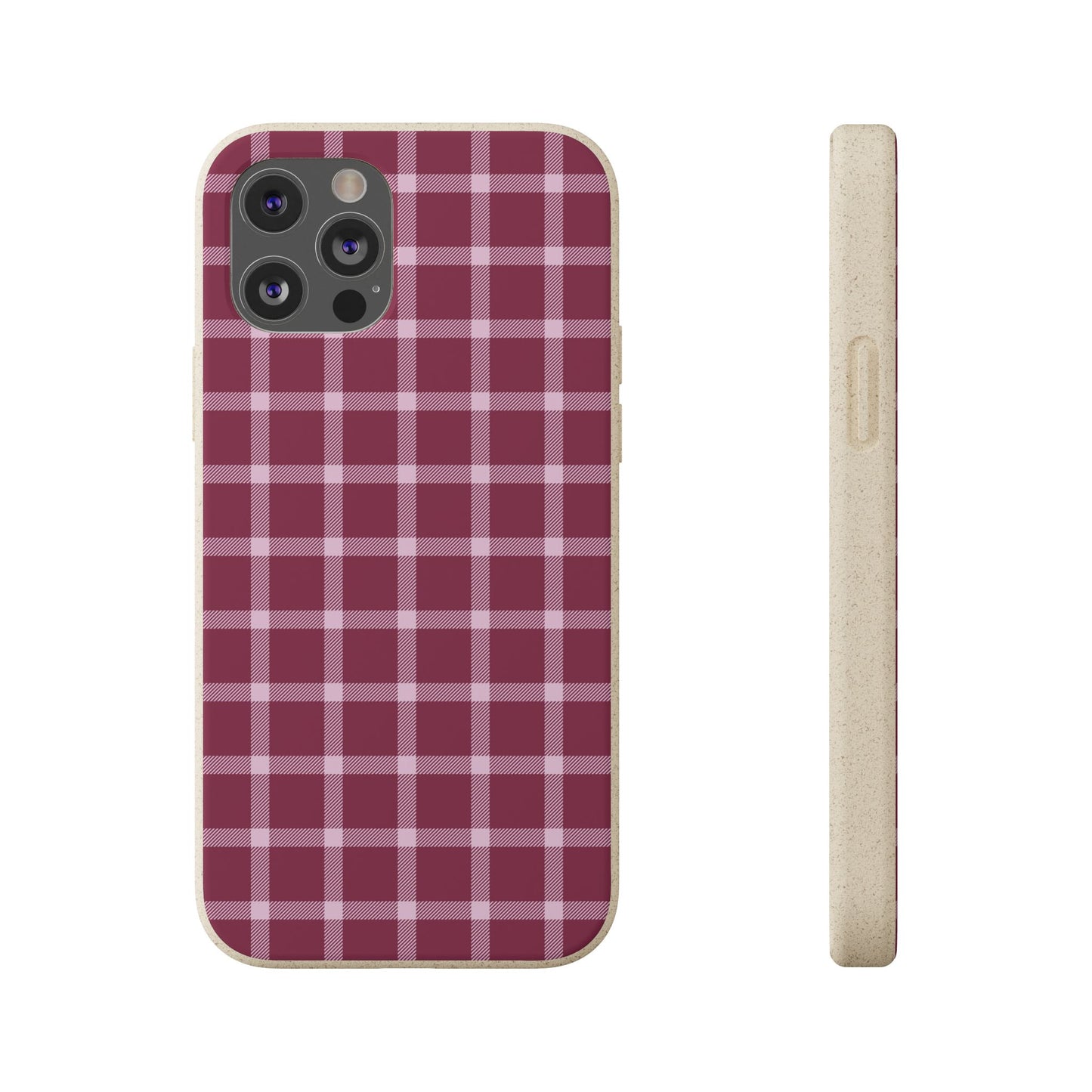 Mulberry Plaid | Biodegradable