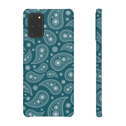 Teal Paisley | Snap