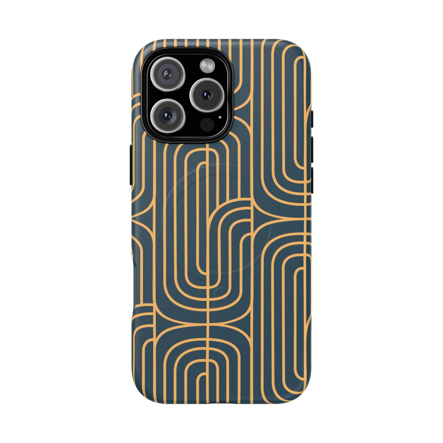Gold On Teal | MagSafe Tough
