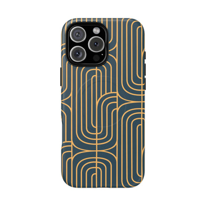 Gold On Teal | MagSafe Tough