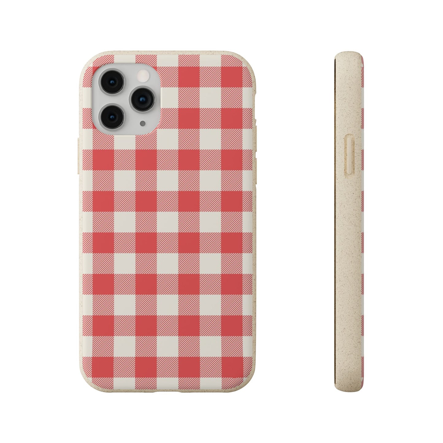 Red Gingham | Biodegradable