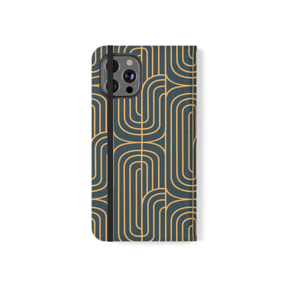 Gold on Teal | Flip