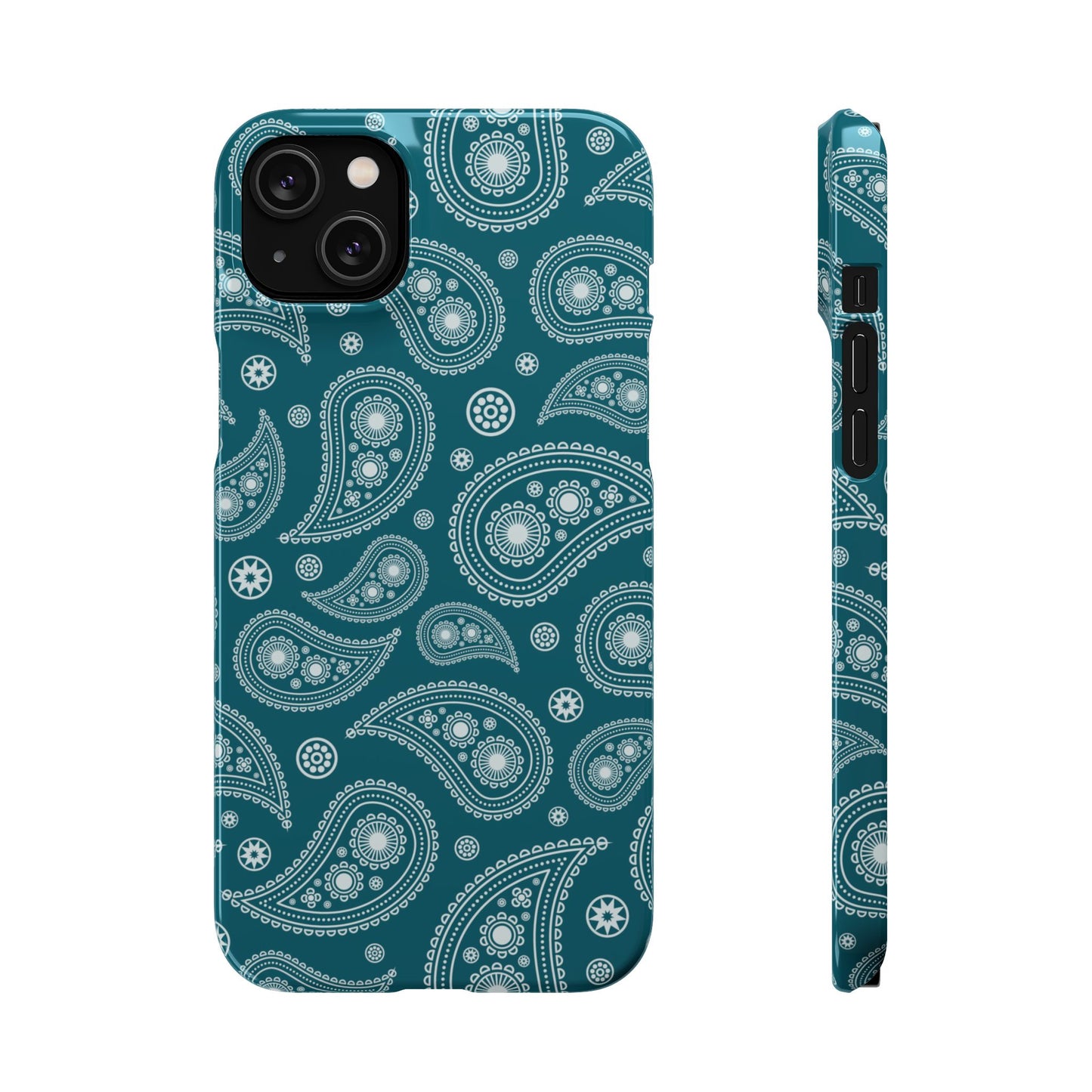 Teal Paisley | Snap