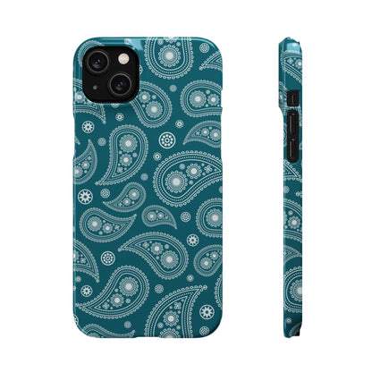 Teal Paisley | Snap