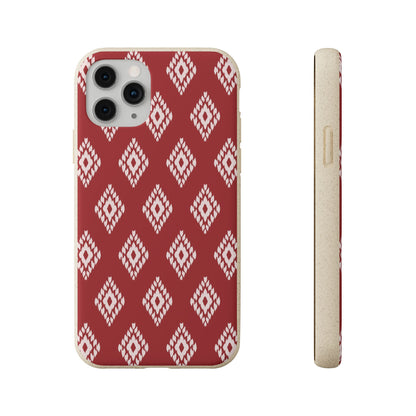 Ruby Ikat | Biodegradable