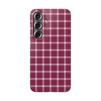 Mulberry Plaid | Snap