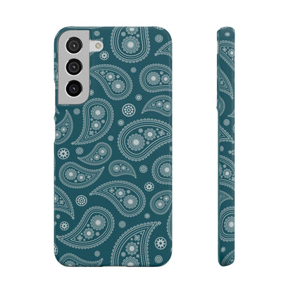 Teal Paisley | Snap