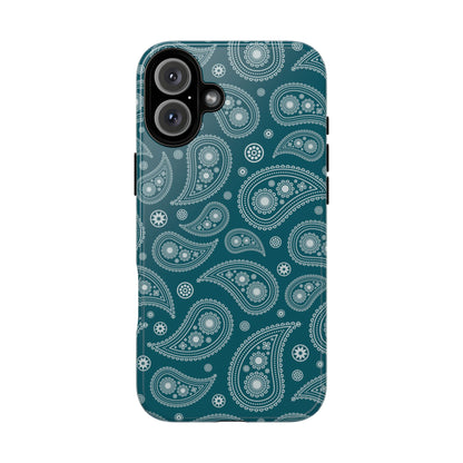 Teal Paisley | Tough