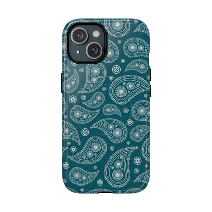 Teal Paisley | MagSafe Tough