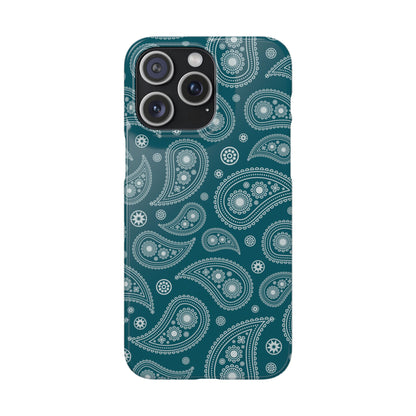 Teal Paisley | Snap