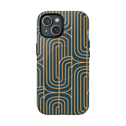 Gold On Teal | MagSafe Tough