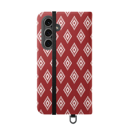Ruby Ikat | Flip