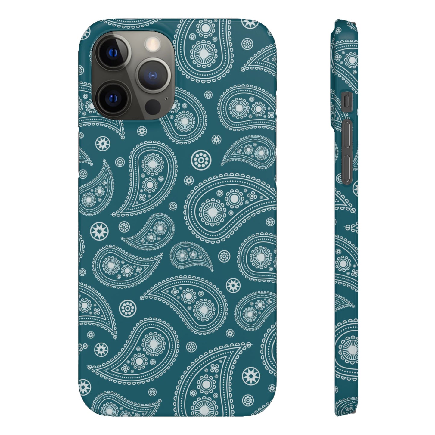 Teal Paisley | Snap