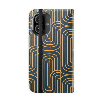 Gold on Teal | Flip