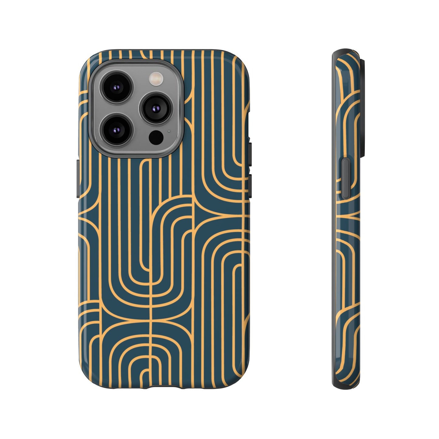 Gold on Teal | Tough