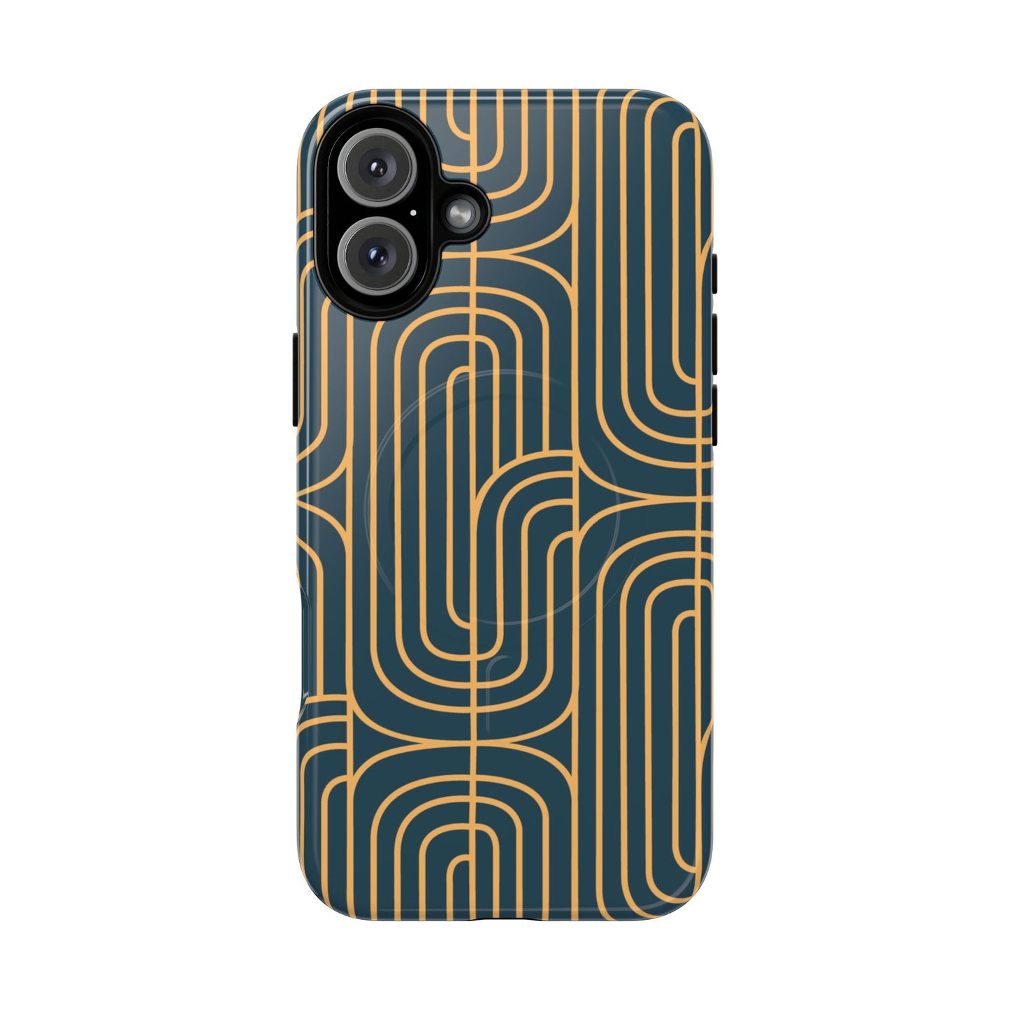 Gold On Teal | MagSafe Tough