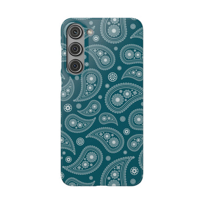 Teal Paisley | Snap