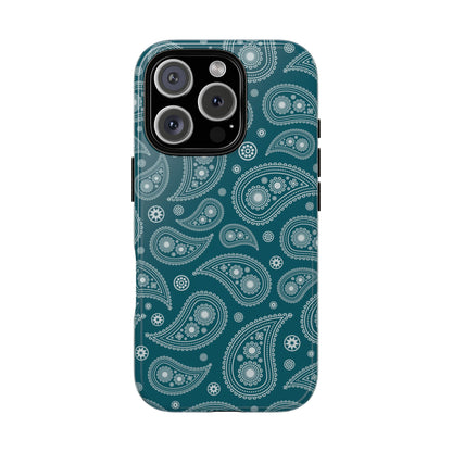 Teal Paisley | Tough