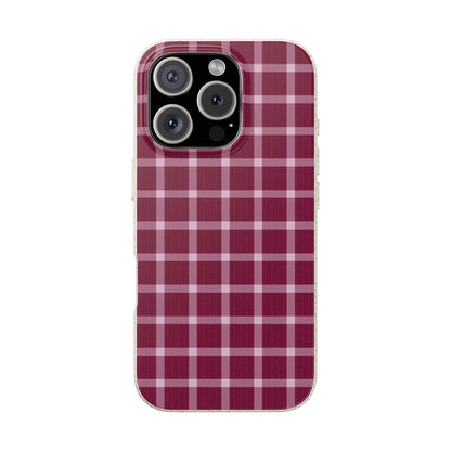 Mulberry Plaid | Biodegradable