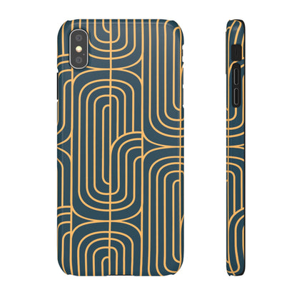 Gold On Teal | Snap