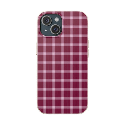 Mulberry Plaid | Biodegradable