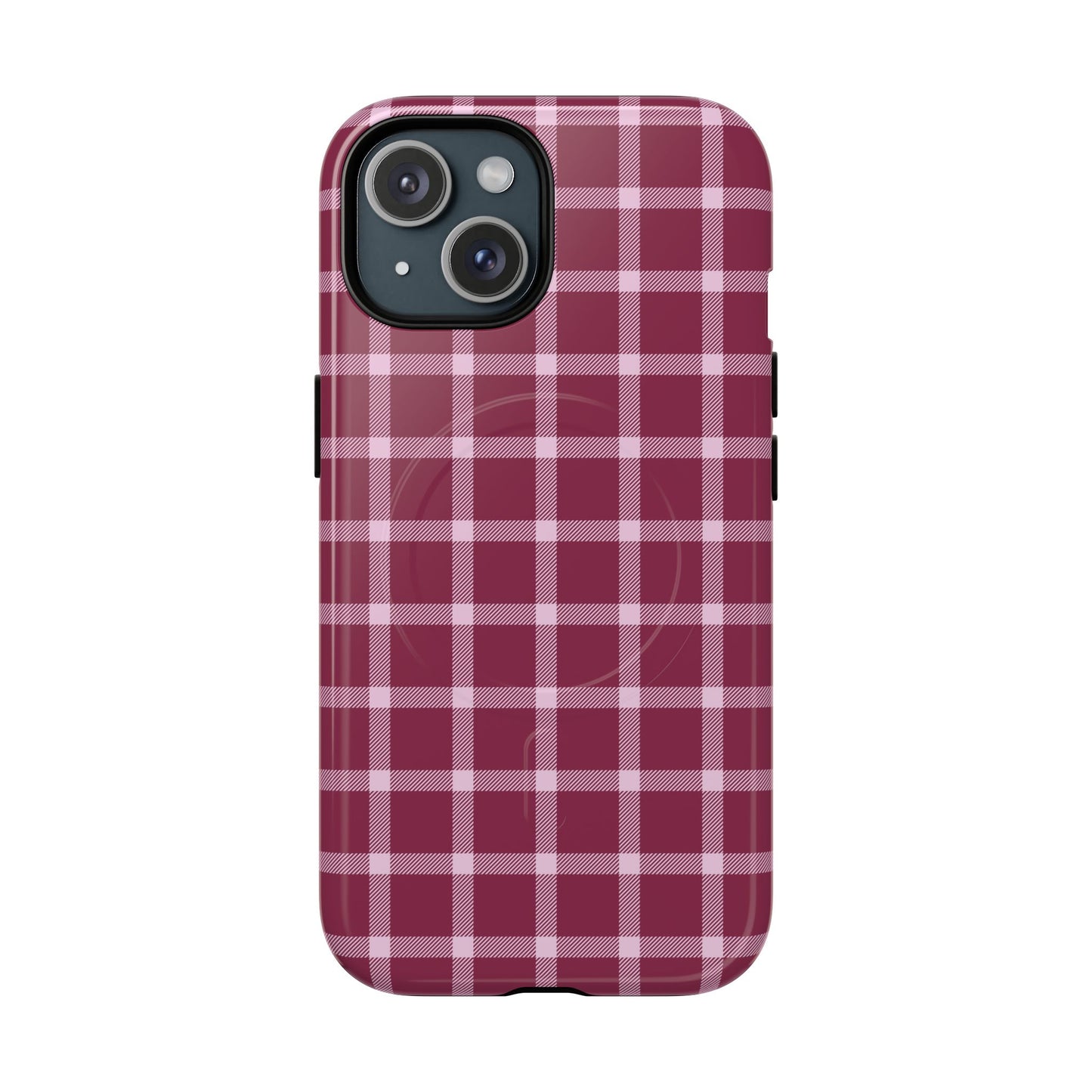 Mulberry Plaid | MagSafe Tough